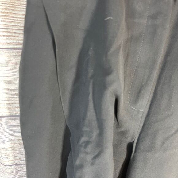 Lafayette 148 Black Crepe Drape Pleated No Waistband Pants Sz 2 - Picture 10 of 11